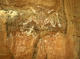 672_Aboriginal rotstekening, Ubirr - Kakadu (2)